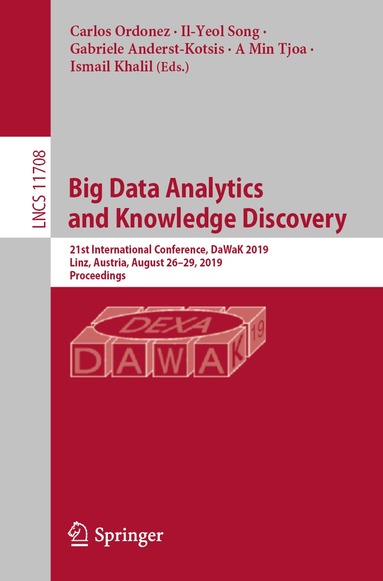Carlos Ordonez, Il-Yeol Song, Gabriele Anderst-Kotsis, A Min Tjoa, Ismail Khalil - Big Data Analytics and Knowledge Discovery, Häftad