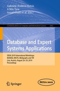 bokomslag Database and Expert Systems Applications