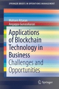 bokomslag Applications of Blockchain Technology in Business