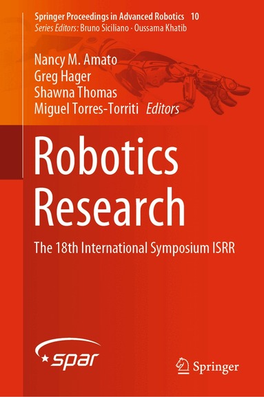 Nancy M. Amato, Greg Hager, Shawna Thomas, Miguel Torres-Torriti - Robotics Research, Inbunden