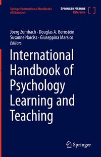 bokomslag International Handbook of Psychology Learning and Teaching