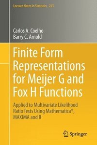 bokomslag Finite Form Representations for Meijer G and Fox H Functions