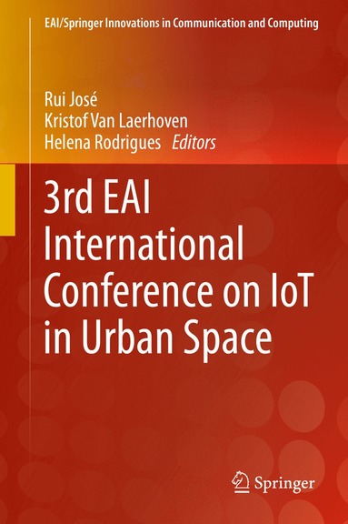 bokomslag 3rd EAI International Conference on IoT in Urban Space