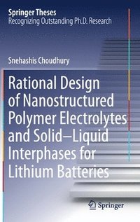 bokomslag Rational Design of Nanostructured Polymer Electrolytes and SolidLiquid Interphases for Lithium Batteries