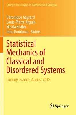 bokomslag Statistical Mechanics of Classical and Disordered Systems