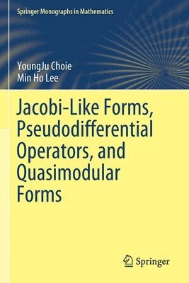 Jacobi-Like Forms, Pseudodifferential Operators, and Quasimodular Forms 1