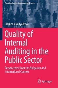 bokomslag Quality of Internal Auditing in the Public Sector