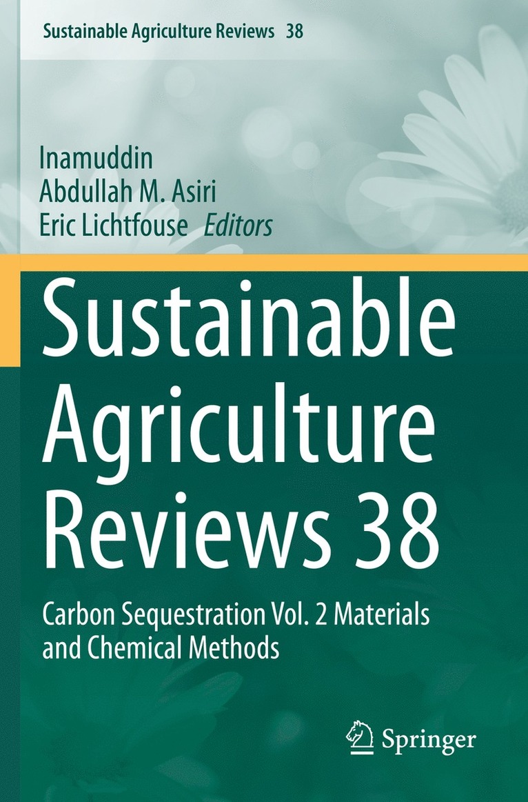 Inamuddin, Abdullah M. Asiri, Eric Lichtfouse - Sustainable Agriculture Reviews 38, Häftad