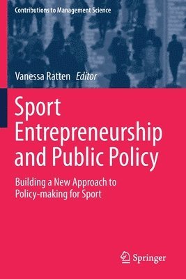 bokomslag Sport Entrepreneurship and Public Policy