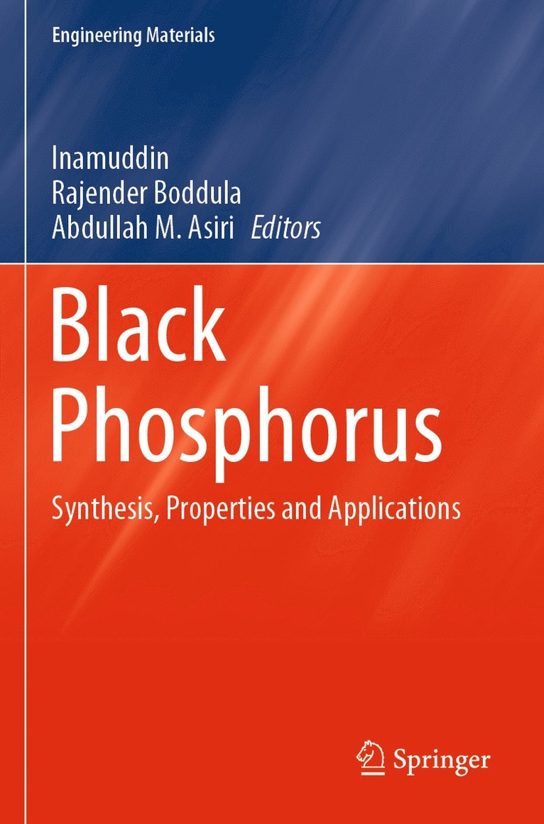 Inamuddin, Rajender Boddula, Abdullah M. Asiri - Black Phosphorus, Häftad