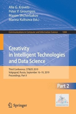 bokomslag Creativity in Intelligent Technologies and Data Science