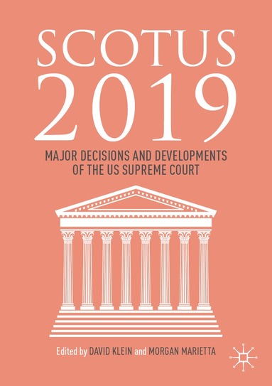 David Klein, Morgan Marietta - SCOTUS 2019, Häftad