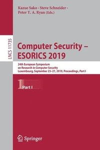 bokomslag Computer Security  ESORICS 2019