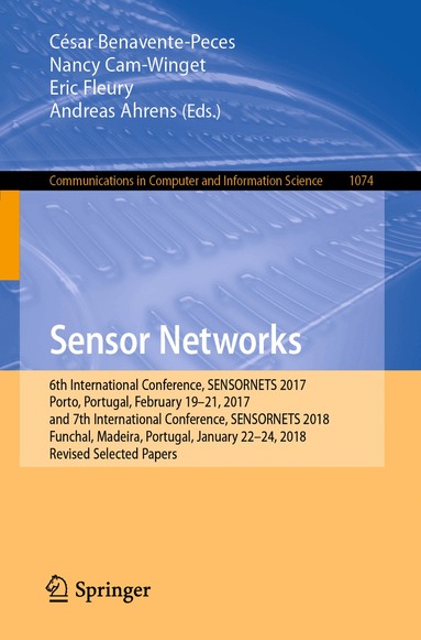César Benavente-Peces, Nancy Cam-Winget, Eric Fleury, Andreas Ahrens - Sensor Networks, Häftad