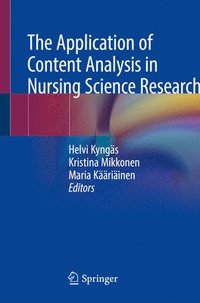 bokomslag The Application of Content Analysis in Nursing Science Research