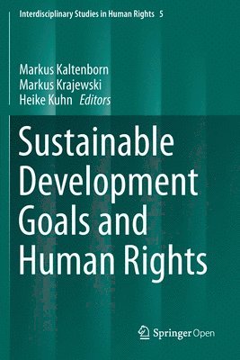 bokomslag Sustainable Development Goals and Human Rights