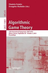 bokomslag Algorithmic Game Theory