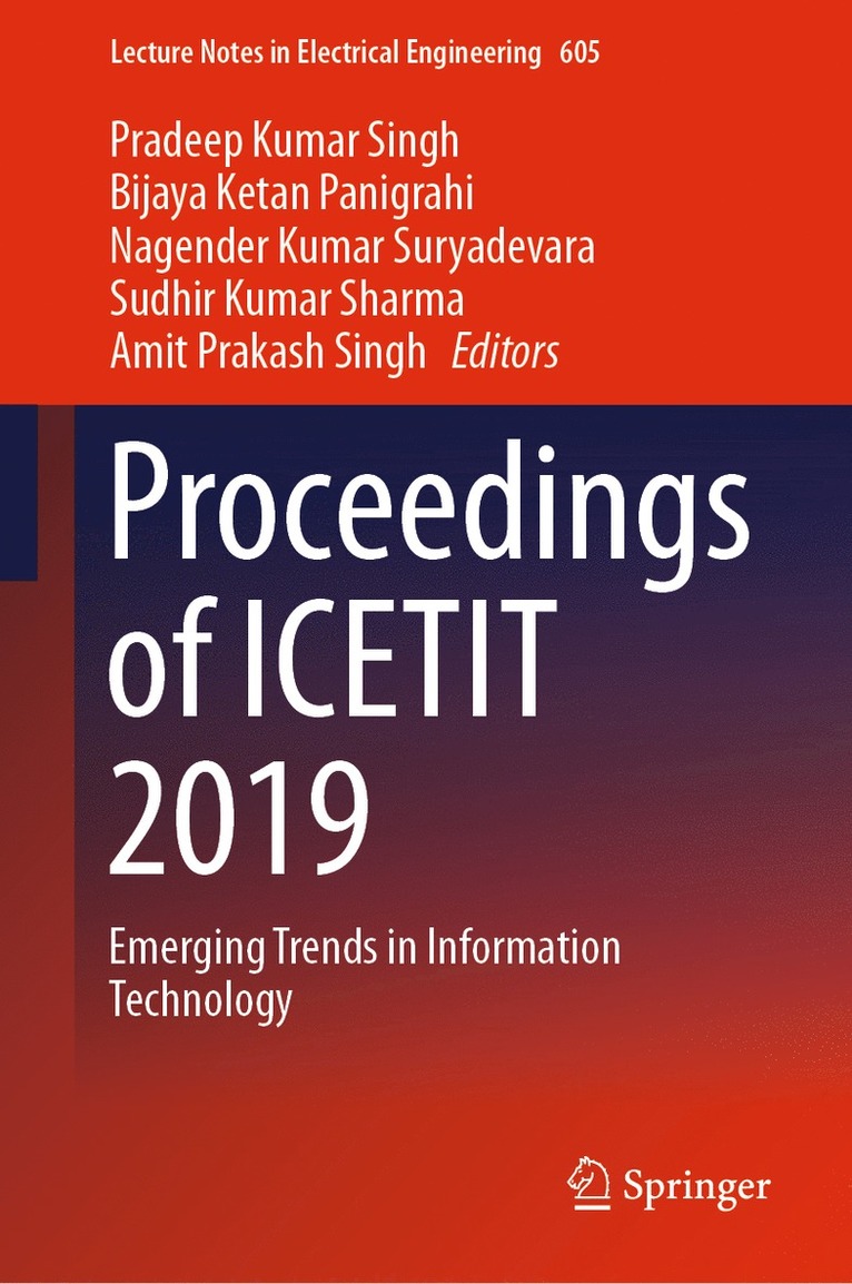 Proceedings of ICETIT 2019 1