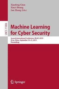 bokomslag Machine Learning for Cyber Security