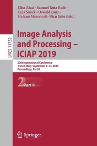 bokomslag Image Analysis and Processing  ICIAP 2019