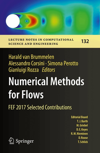 Harald van Brummelen, Alessandro Corsini, Simona Perotto, Gianluigi Rozza - Numerical Methods for Flows, Häftad
