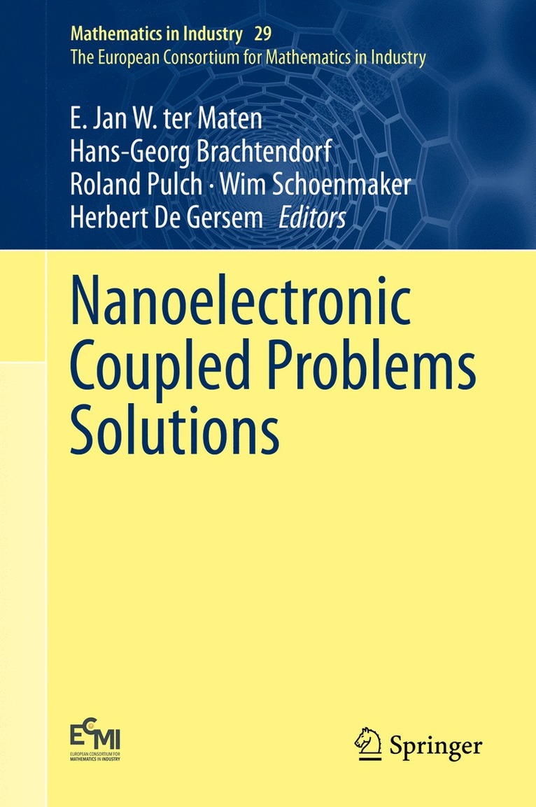 E. Jan W. ter Maten, Hans-Georg Brachtendorf, Roland Pulch, Wim Schoenmaker, Herbert De Gersem, E. Jan W. Ter Maten, Herbert de Gersem - Nanoelectronic Coupled Problems Solutions, Inbunden