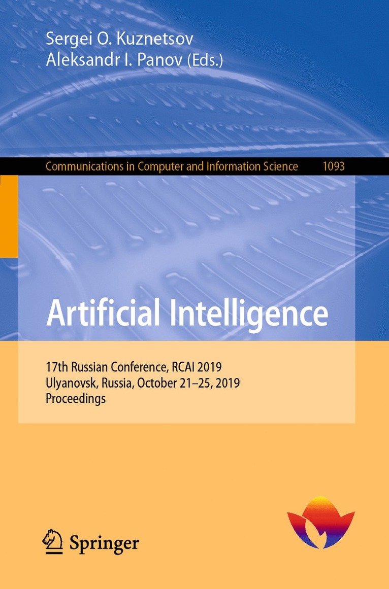 Sergei O. Kuznetsov, Aleksandr I. Panov - Artificial Intelligence, Häftad