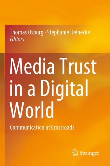 bokomslag Media Trust in a Digital World