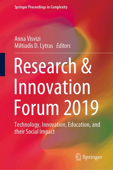 Anna Visvizi, Miltiadis D. Lytras - Research & Innovation Forum 2019, Inbunden
