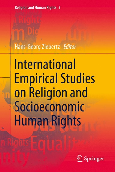 bokomslag International Empirical Studies on Religion and Socioeconomic Human Rights