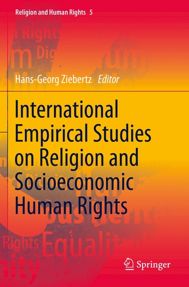 bokomslag International Empirical Studies on Religion and Socioeconomic Human Rights