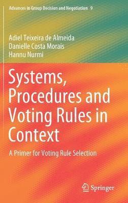 bokomslag Systems, Procedures and Voting Rules in Context