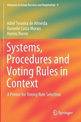 bokomslag Systems, Procedures and Voting Rules in Context