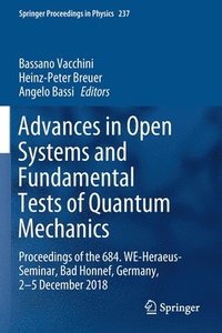 bokomslag Advances in Open Systems and Fundamental Tests of Quantum Mechanics