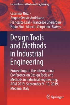 bokomslag Design Tools and Methods in Industrial Engineering