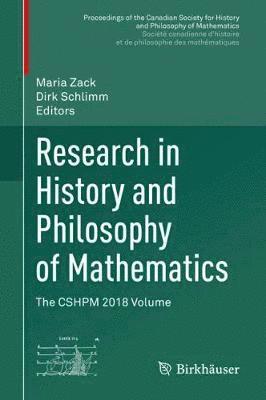 Research in History and Philosophy of Mathematics 1