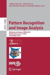 bokomslag Pattern Recognition and Image Analysis