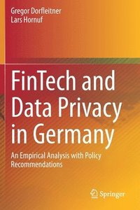 bokomslag FinTech and Data Privacy in Germany