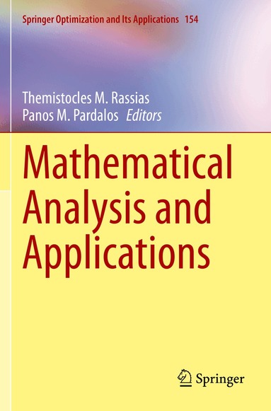 Themistocles M. Rassias, Panos M. Pardalos - Mathematical Analysis and Applications, Häftad