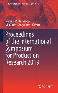 bokomslag Proceedings of the International Symposium for Production Research 2019