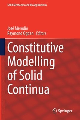 Constitutive Modelling of Solid Continua 1