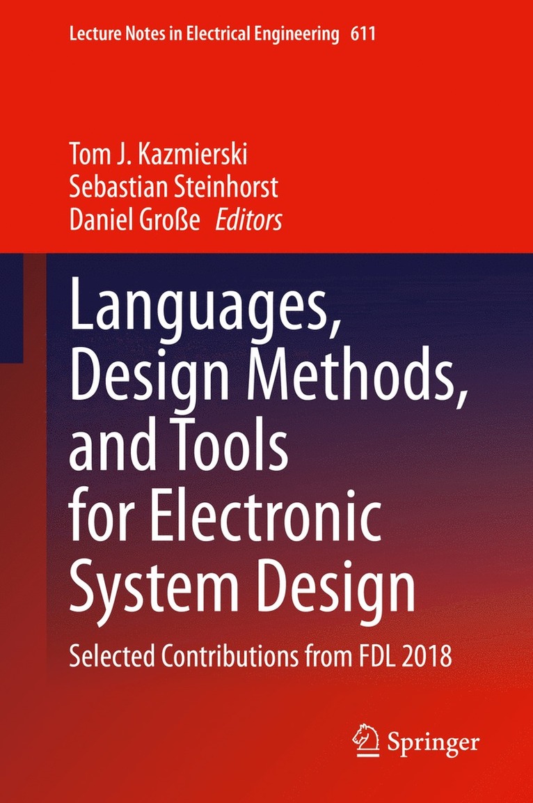 Languages, Design Methods, and Tools for Electronic System Design 1