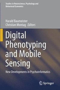bokomslag Digital Phenotyping and Mobile Sensing
