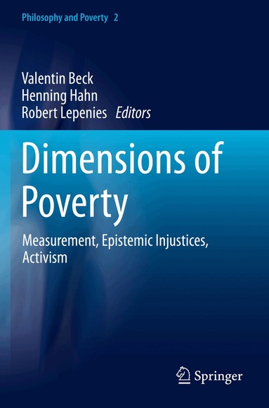 Valentin Beck, Henning Hahn, Robert Lepenies - Dimensions of Poverty, Häftad