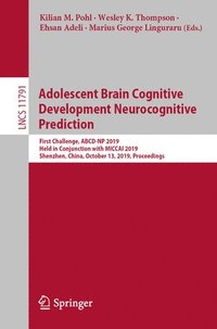 bokomslag Adolescent Brain Cognitive Development Neurocognitive Prediction