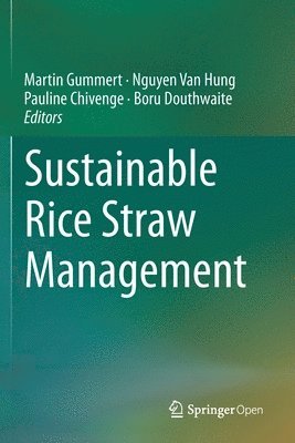 Martin Gummert, Nguyen Van Hung, Pauline Chivenge, Boru Douthwaite - Sustainable Rice Straw Management, Häftad
