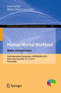 bokomslag Human Mental Workload: Models and Applications