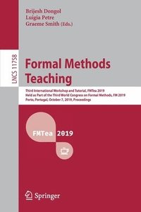 bokomslag Formal Methods Teaching