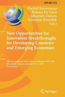 bokomslag New Opportunities for Innovation Breakthroughs for Developing Countries and Emerging Economies