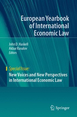 New Voices and New Perspectives in International Economic Law 1